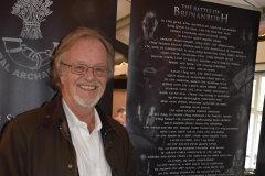 The author Bernard Cornwell.